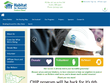 Tablet Screenshot of habitatfreebornmower.org